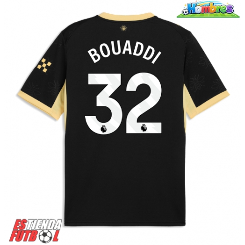Manchester City Ayyoub Bouaddi #32 Segunda Equipación 2026-27 Manga Corta